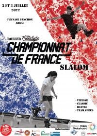 Roller - championnat de France freestyle slalom 2022