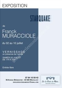 Exposition "Starquake" de Franck MURACCIOLE