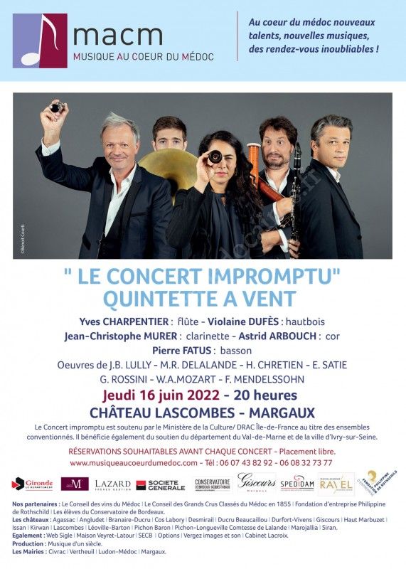 Concert MACM : Le Concert Impromptu