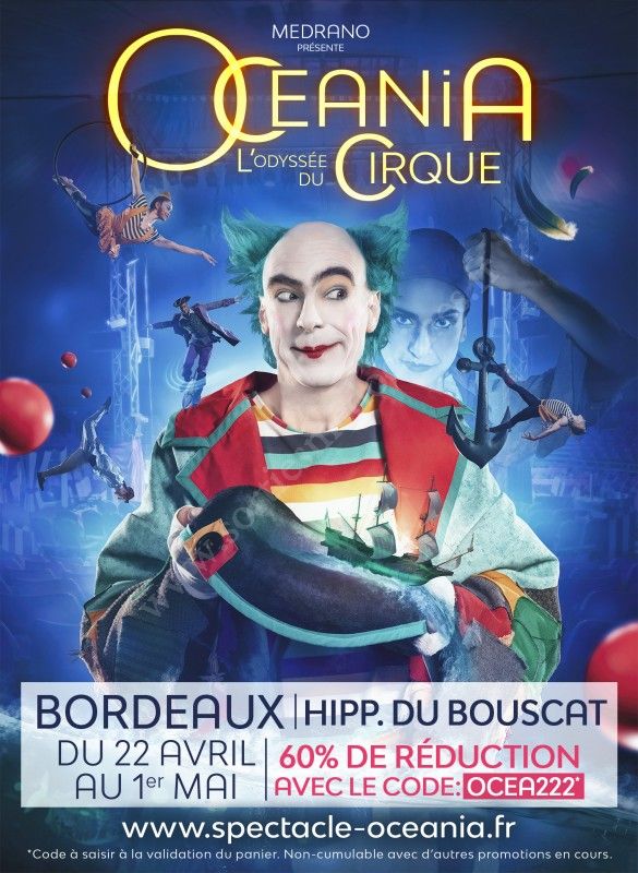 Océania, L'Odyssée du cirque !