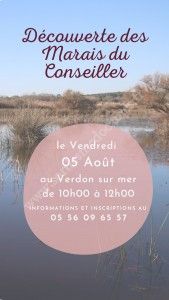 Découverte des Marais du Conseiller