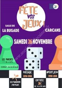 Fête vos jeux !