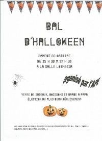 Bal d'halloween