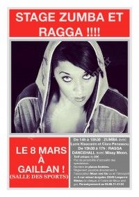 STAGE DE ZUMBA ET DE RAGGA DANCEHALL