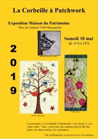 Exposition La Corbeille à Patchwork