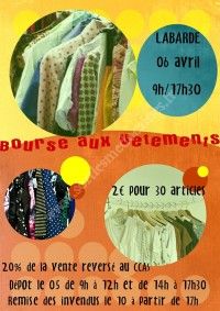 Bourse aux vêtements