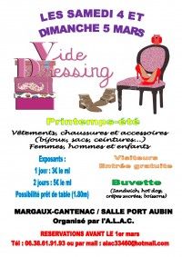 Vide dressing vêtements, bijoux et accessoires