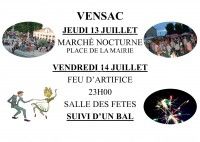 Marché Nocturne & 14 Juillet