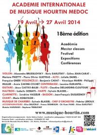 18ème Académie Internationale de Musique Hourtin Médoc
