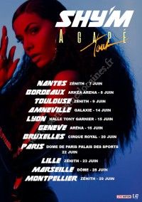 Shy'm - Agapé Tour 2019 / Arkéa Arena