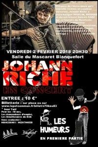 Johann Riche en Concert