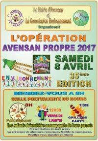 Opération Avensan Propre 2017