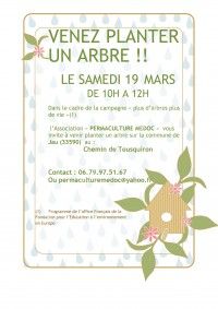 Venez Planter un Arbre