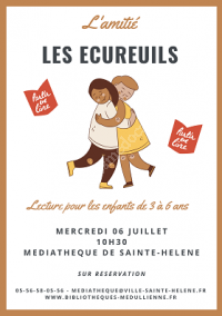 Les écureuils L'amitié