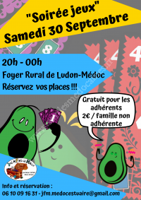 Soirée jeu !!!