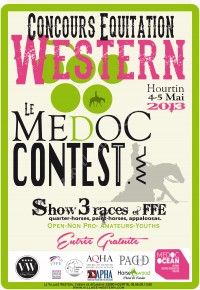 Médoc Contest : Concours d'équitation Western