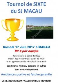 Tournoi de Sixte 2017