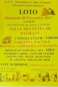 Loto de l'Association Les Amis d'Anatole