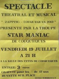 spectacle musical et théâtral