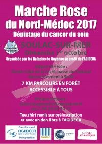 Marche rose du Nord-Médoc
