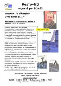 Resto-BD avec Bruno LOTH