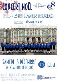 Concert de Noël - Choeur Les petits chanteurs de Bordeaux