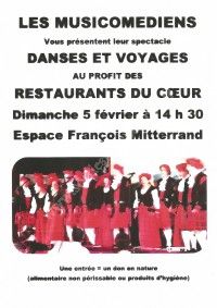 Spectacle des Musicomédiens