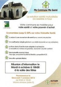 Réunion d'Information : Ma Commune, Ma Santé