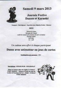 Journée Festive Danse et Karaoké