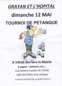 Tournoi de Pétanque