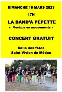 Concert La Band'à Pépette