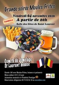 Grande soirée Moules-Frites