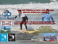 Après-midi d'initiation au surf en mode non-voyant