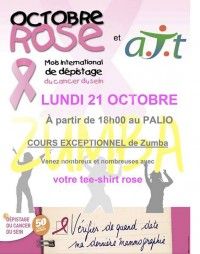 cours de Zumba pour Octobre Rose