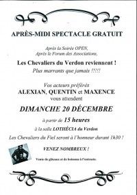 Après-Midi Spectacle