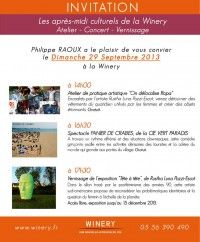 Après-Midi Culturel à la Winery