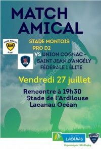 Match Amical de Rugby