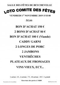 Loto Comité des Fêtes de Beychevelle