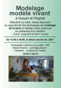 Modelage modèle vivant