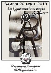 Stage 4 - Découverte de l'Equitation Western Enfants