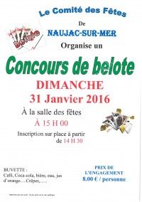 Concours de belote