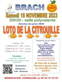 LOTO DE LA CITROUILLE
