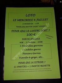 loto du twirling bâton saint-vivien