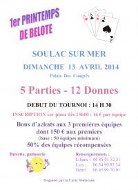 1er printemps de belote