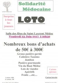 Loto solidarité médocaine