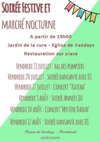 Soirée Festive & Marché Nocturne