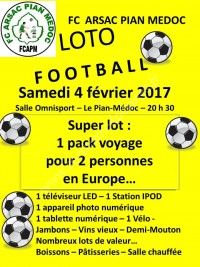 Loto du FC Arsac-Pian Médoc