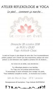 Atelier Réflexologie & Yoga