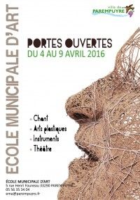 Portes Ouvertes de Printemps de l'Ecole Municipale d'Art