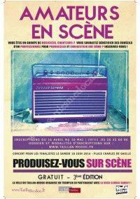 Tremplin Amateurs en Scène : appel à candidatures